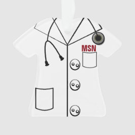 MSN LAB COAT ORNAMENT KERST ()