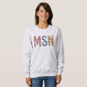 MSN Master of Science in het Afstuderen Verpleegku Trui (Voorkant volledig)