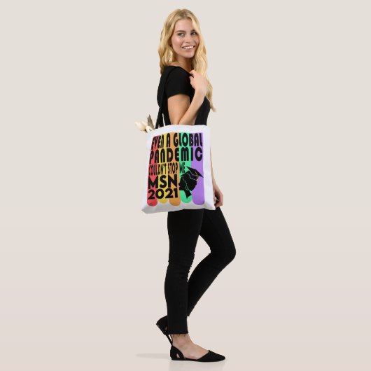 MSN Masters Science Nursing Nurse Afstuderen Gift  Tote Bag (Op model)