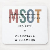 MSOT Master of Science in Occupational Therapy Muismat (Voorkant)