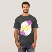 msp paars t-shirt (Voorkant volledig)