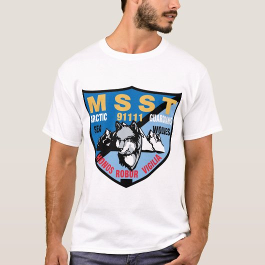 MSST-ankerplaats (Amerikaanse kustwacht) T-shirt (Voorkant)