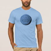 MST3K maan T-Shirt (Baby blauw) (Voorkant)
