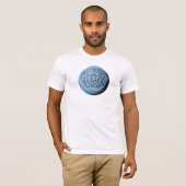 MST3K maan T-Shirt (wit) (Voorkant volledig)
