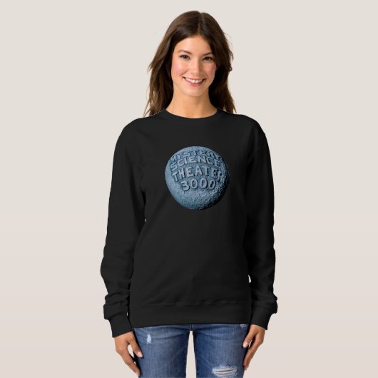 MST3K Moon Sweatshirt (zwart) (Voorkant volledig)