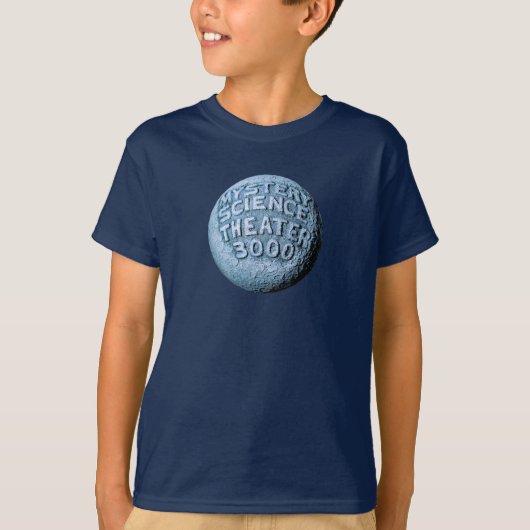 MST3K Moon T-Shirt (marine) (Voorkant)