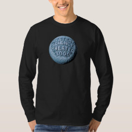 MST3K-muis met lange hoes T-shirt (zwart)