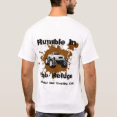 MSU Mud Wrestling T-shirt (Achterkant)