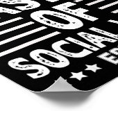Msw Est 2026 Masters Of Social Work Afstuderen Soc Poster (Hoek)