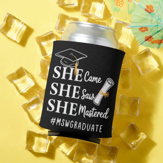 MSW Masterdiploma Master Sociaal Werk Afgestudeerd Blikjeskoeler (Insitu Zomer)