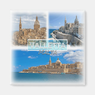 MT0019 Europe, Malta, Valletta, koelkast Magneet