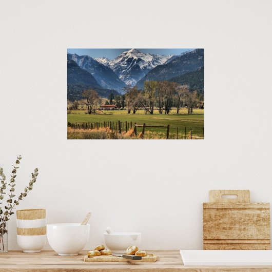 Mt. Abrams, Colorado Poster (Keuken)