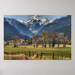 Mt. Abrams, Colorado Poster