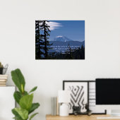 Mt. Adams 2 w/Scriptversie Poster (Thuiskantoor)