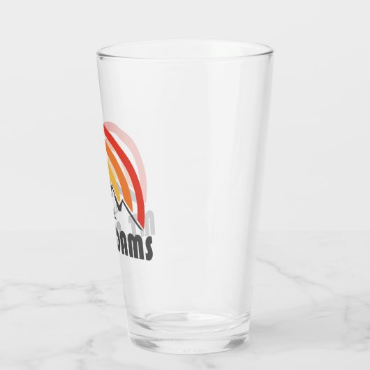 Mt. Adams Glas (Links)