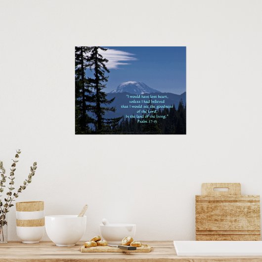 Mt. Adams Print met Scriptversie (Keuken)