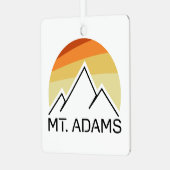 Mt. Adams Retro Metalen Ornament (Voorkant links)