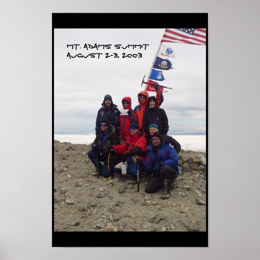 Mt. Adams-top Poster (Voorkant)