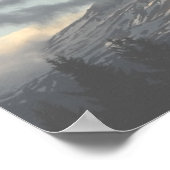 Mt. Adams Washington met Cloud Photo Poster (Hoek)