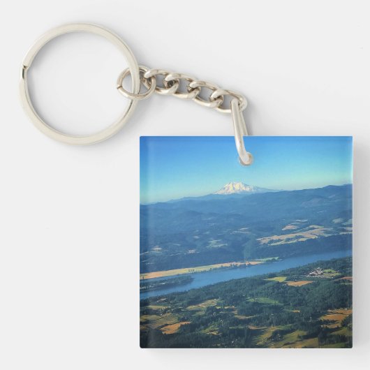 Mt. Adams, Washington Sleutelhanger (voorkant)