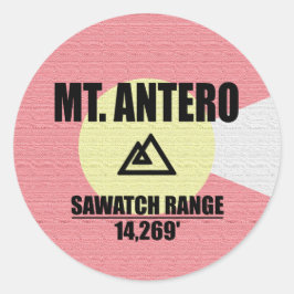 Mt. Antero Ronde Sticker