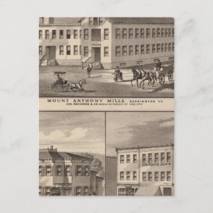 Mt. Anthony Mills Briefkaart