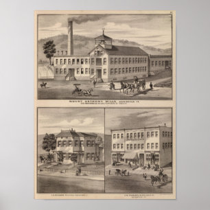 Mt. Anthony Mills Poster