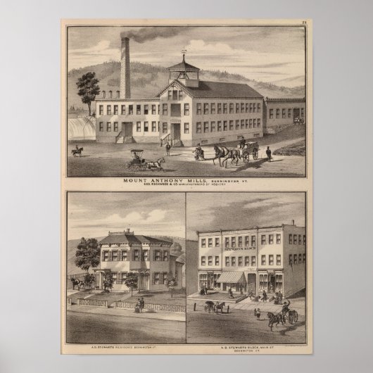 Mt. Anthony Mills Poster (Voorkant)