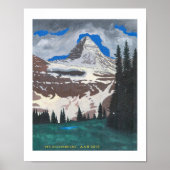 Mt. Assiniboine Poster (Voorkant)