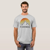 Mt. Assiniboine Retro T-shirt (Voorkant volledig)