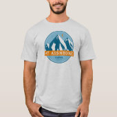 Mt. Assiniboine Stars Moon T-shirt (Voorkant)