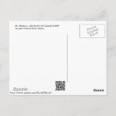 Mt. Athabasca Post Card Briefkaart (Achterkant)