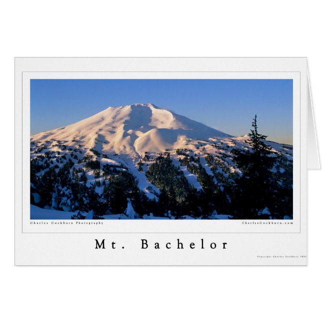 Mt. Bachelor Daybreak (Voorkant Horizontaal)