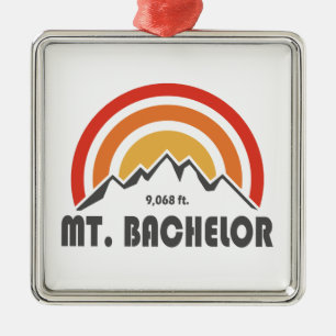 Mt. Bachelor Metalen Ornament