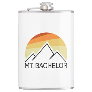 Mt. Bachelor Oregon Retro Heupfles