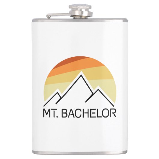 Mt. Bachelor Oregon Retro Heupfles (Voorkant)