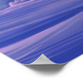 Mt Bachelor Oregon Skigebied Reisposter Poster (Hoek)