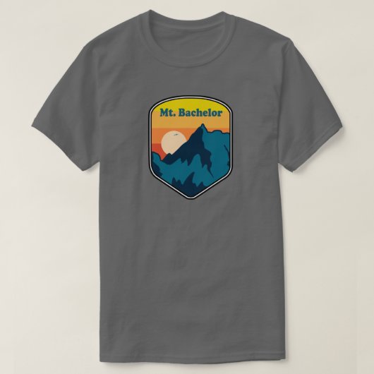 Mt. Bachelor Oregon Sunrise T-shirt (Design voorkant)
