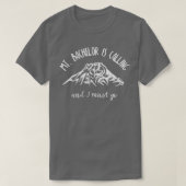 Mt Bachelor zegt dat ik Shirt Oregon Mou moet gaan (Design voorkant)