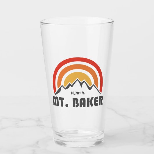 Mt. Baker Glas (Voorkant)