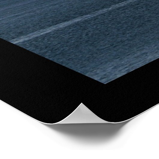 Mt. Baker, Guemes Island en Rosario Strait Poster (Hoek)