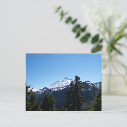 Mt Baker in de zomer Briefkaart (Staand voorkant)