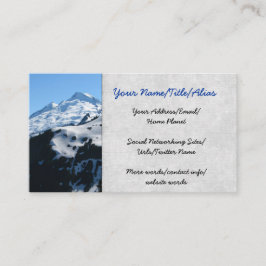 Mt Baker in juli Visitekaartje