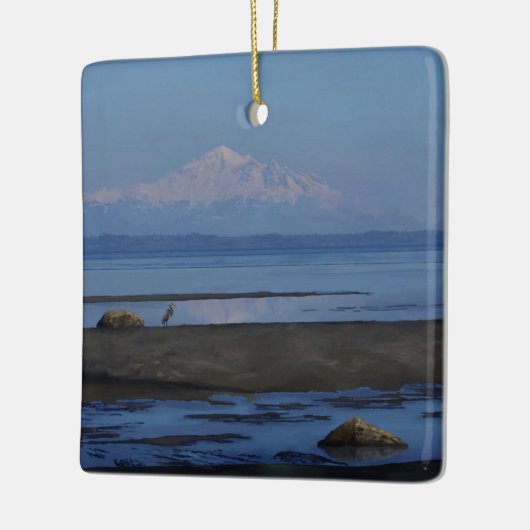 Mt. Baker Keramisch Ornament (Links)