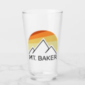 Mt. Baker Retro Glas (Voorkant)
