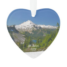 Mt. Baker Schilderachtig foto Acrylversiering