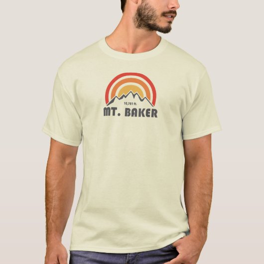 Mt. Baker T-shirt (Voorkant)