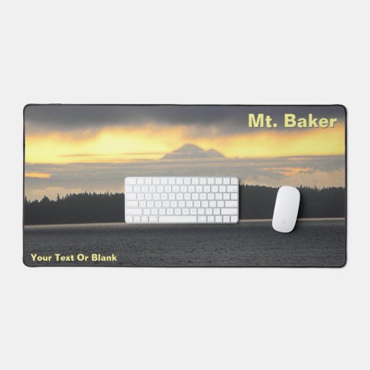 Mt. Baker Volcano Bureaumat (Keyboard & Muis)