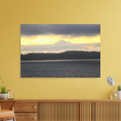 Mt. Baker Volcano Canvas Afdruk (Insitu (Woonkamer))