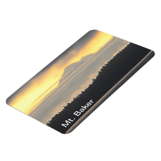 Mt. Baker Volcano Magneet (Linkerzijde)